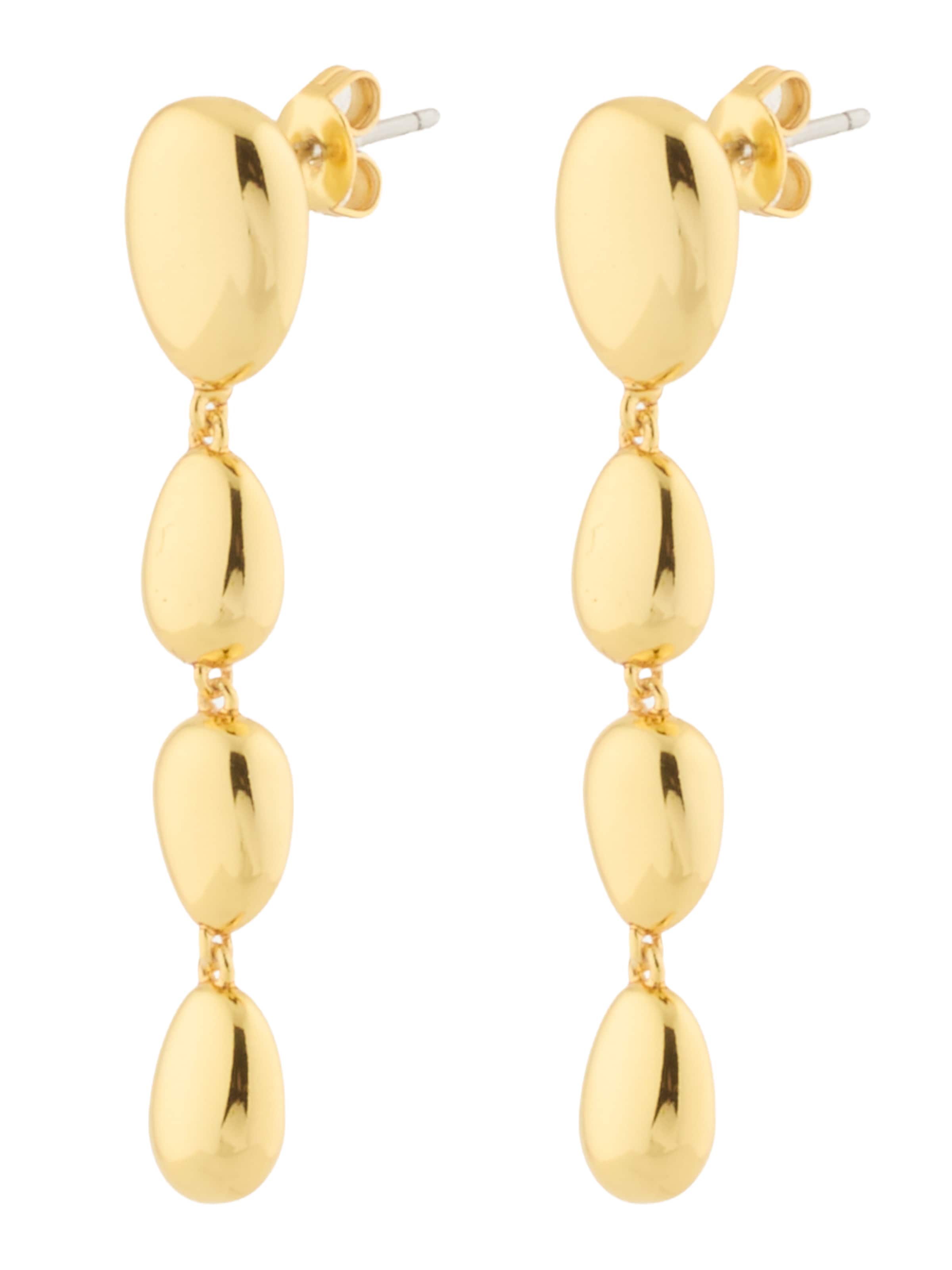 & Other Stories Boucles d'oreilles en or, Vue avec produit