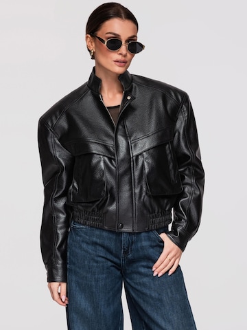 Ombre Between-season jacket in Black