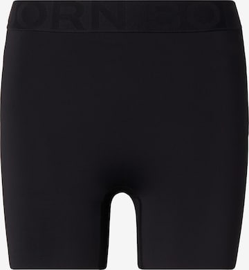 BJÖRN BORG Скинни Спортивные штаны в Черный: спереди