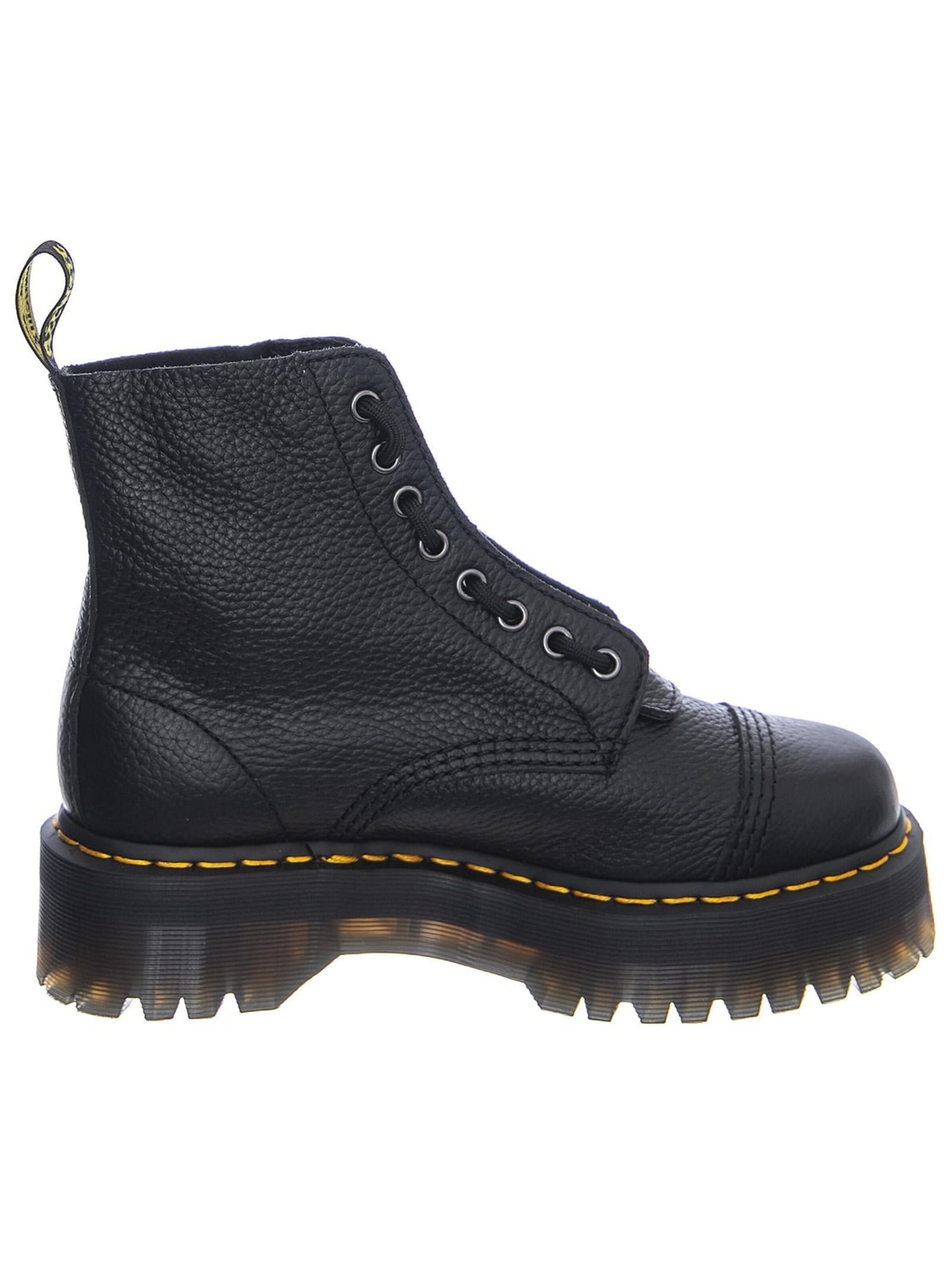 Dr. Martens Støvler 'Sinclair Platform Aunt Sally Black' i sort