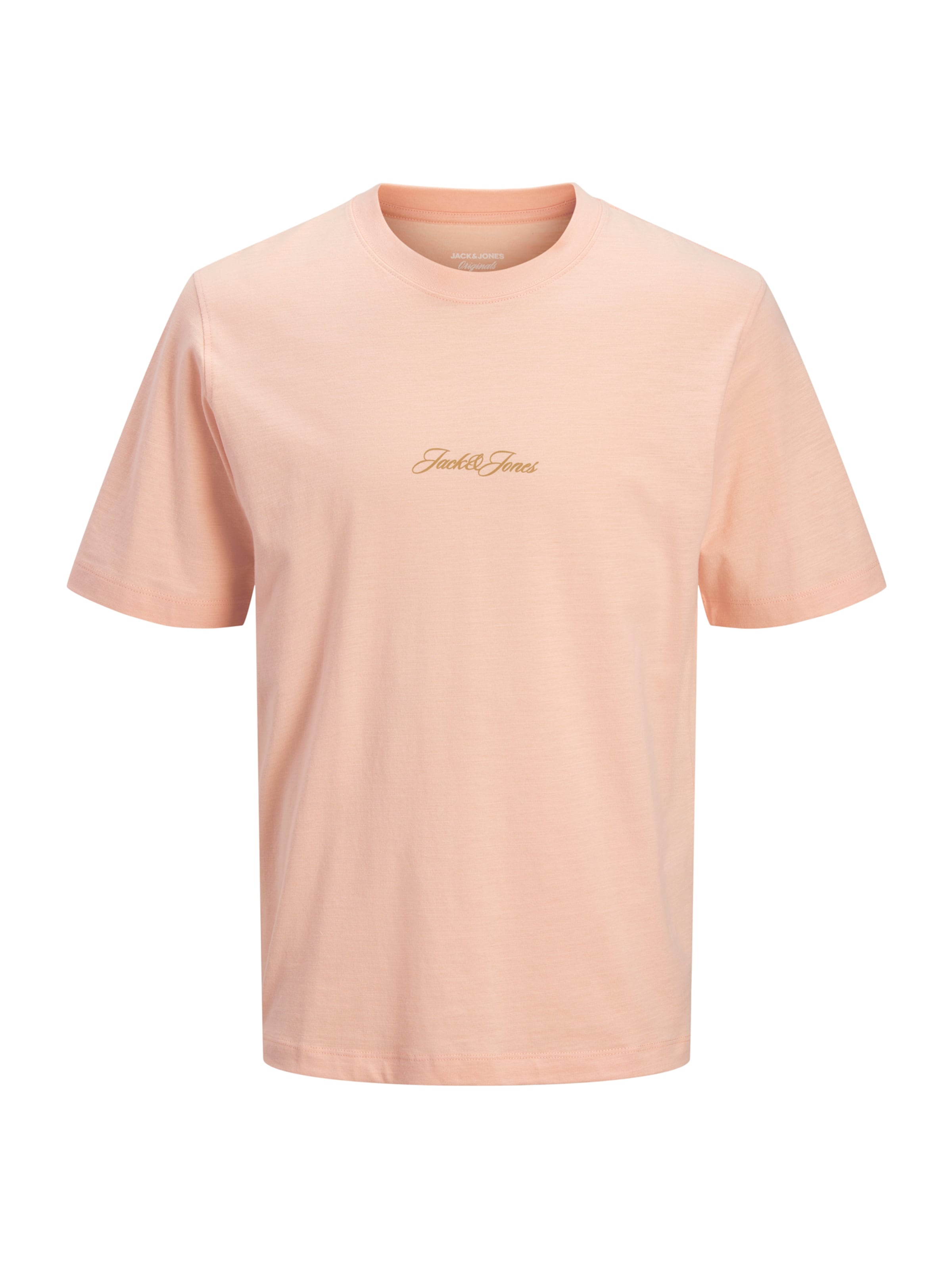 Jack & Jones Junior - Camiseta 'JORCASSIS' en naranja: frente