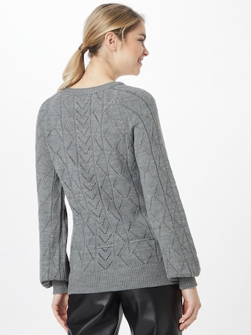 VILA Sweater 'MACY' in Grey