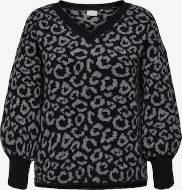 Pull-over 'CARJade' ONLY Carmakoma en noir : devant