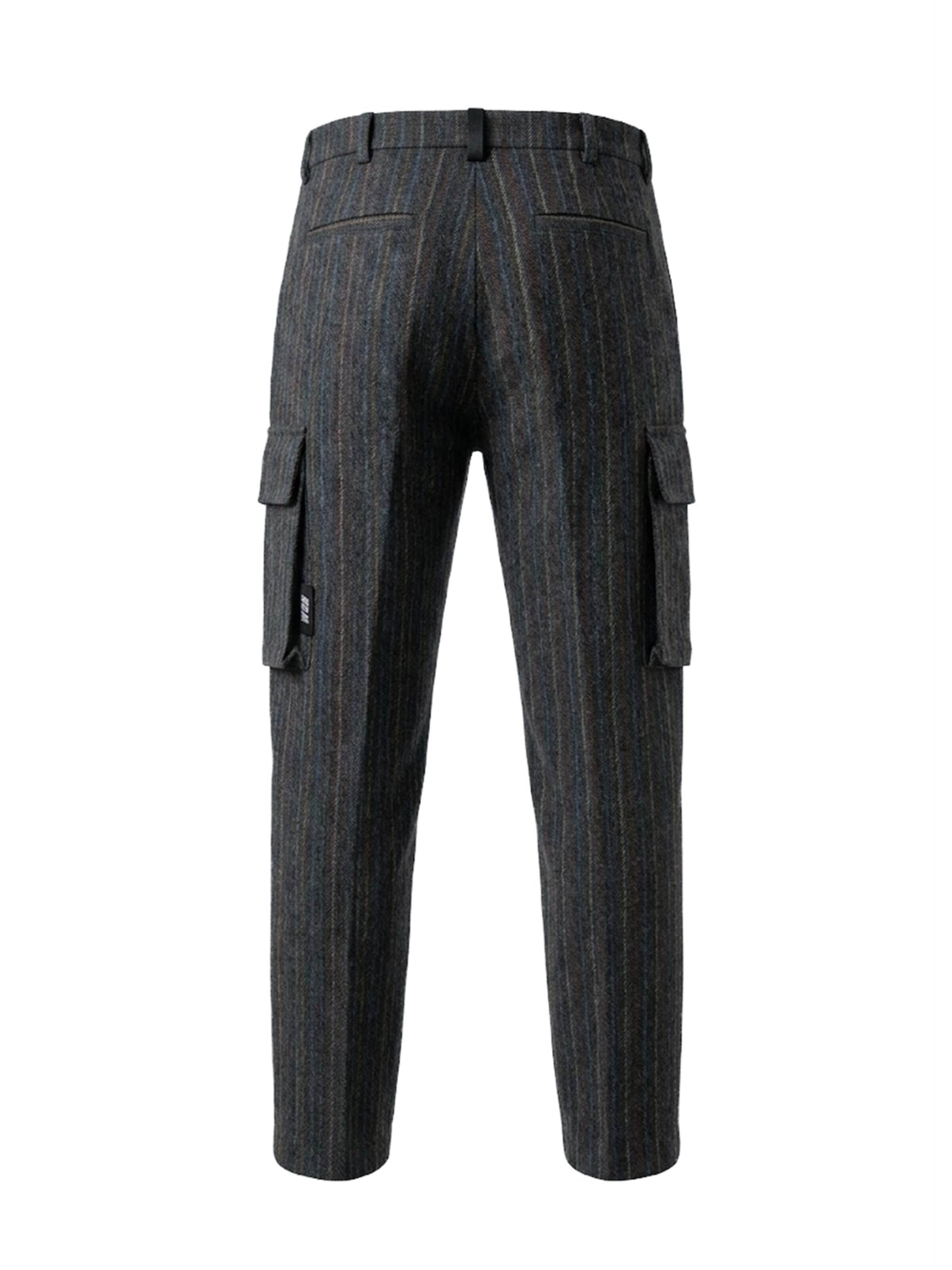 MSGM - regular Pantalón en gris