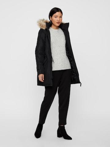 melns VERO MODA Ziemas parka 'Excursion Expedition'