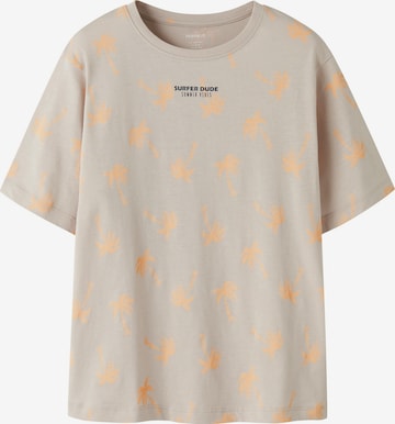 NAME IT Shirt 'NKMVENZEL' in Beige: front