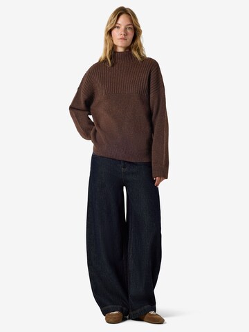 Pullover 'CARLY' di Noisy may in marrone