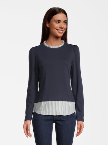 Orsay Sweatshirt 'Pinsweat' in Blue: front