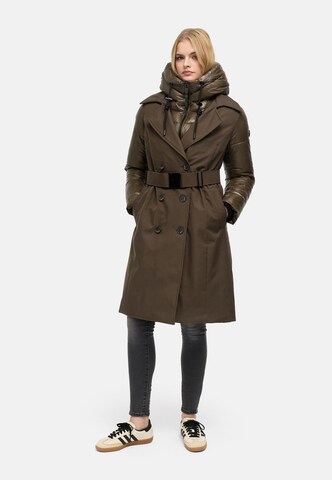 NAVAHOO Winter coat 'City-Glow 14' in Green