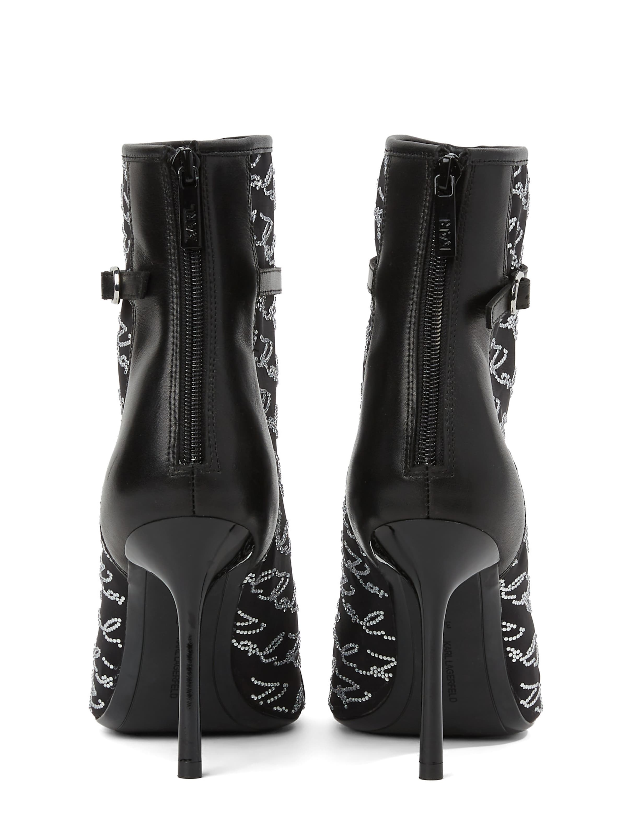 Karl Lagerfeld Μποτάκι σε μαύρο