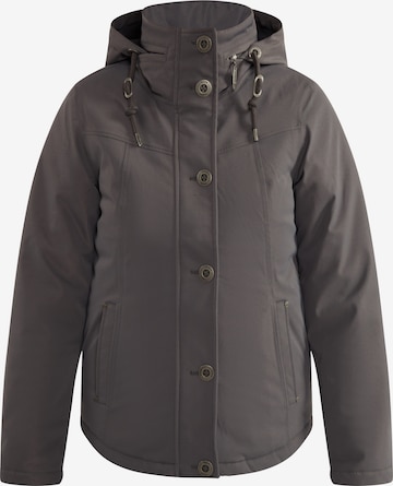 usha BLUE LABEL Between-Season Jacket in Grey: front