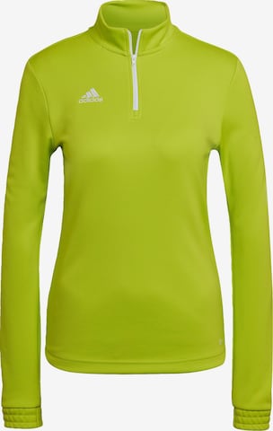 T-shirt fonctionnel 'Entrada 22' ADIDAS SPORTSWEAR en vert : devant