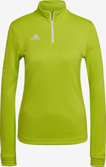 ADIDAS PERFORMANCE Sportska sweater majica 'Entrada 22' u limeta / bijela, Pregled proizvoda
