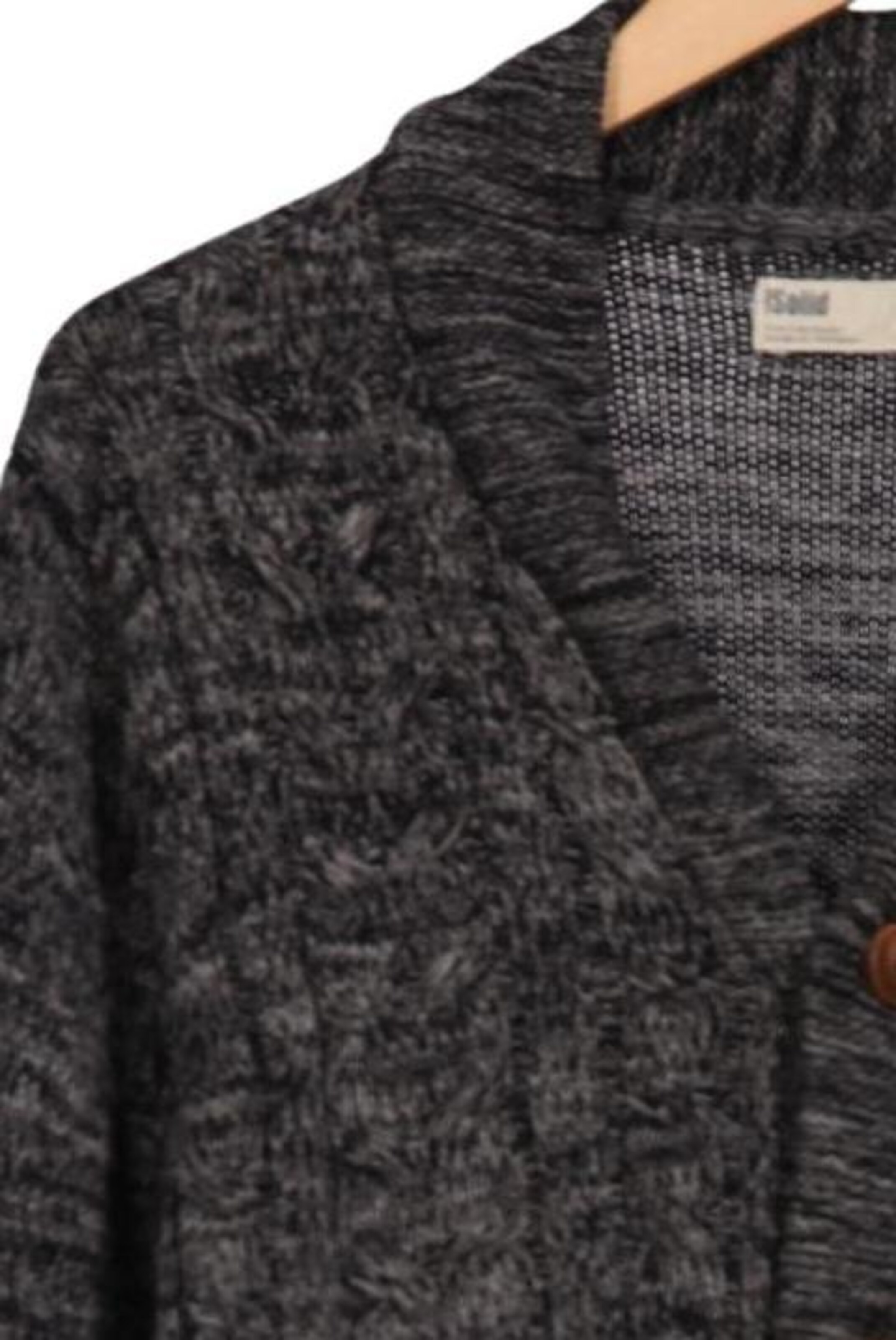 !Solid Sweater & Cardigan in M in Grey