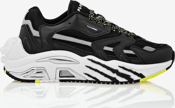Plein Sport Sneakers 'The Scratch' in Black: front