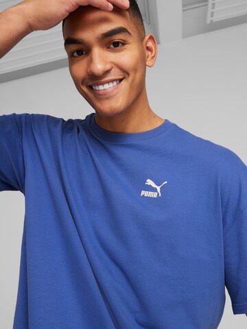 PUMA T-Shirt 'Classics' in Blau
