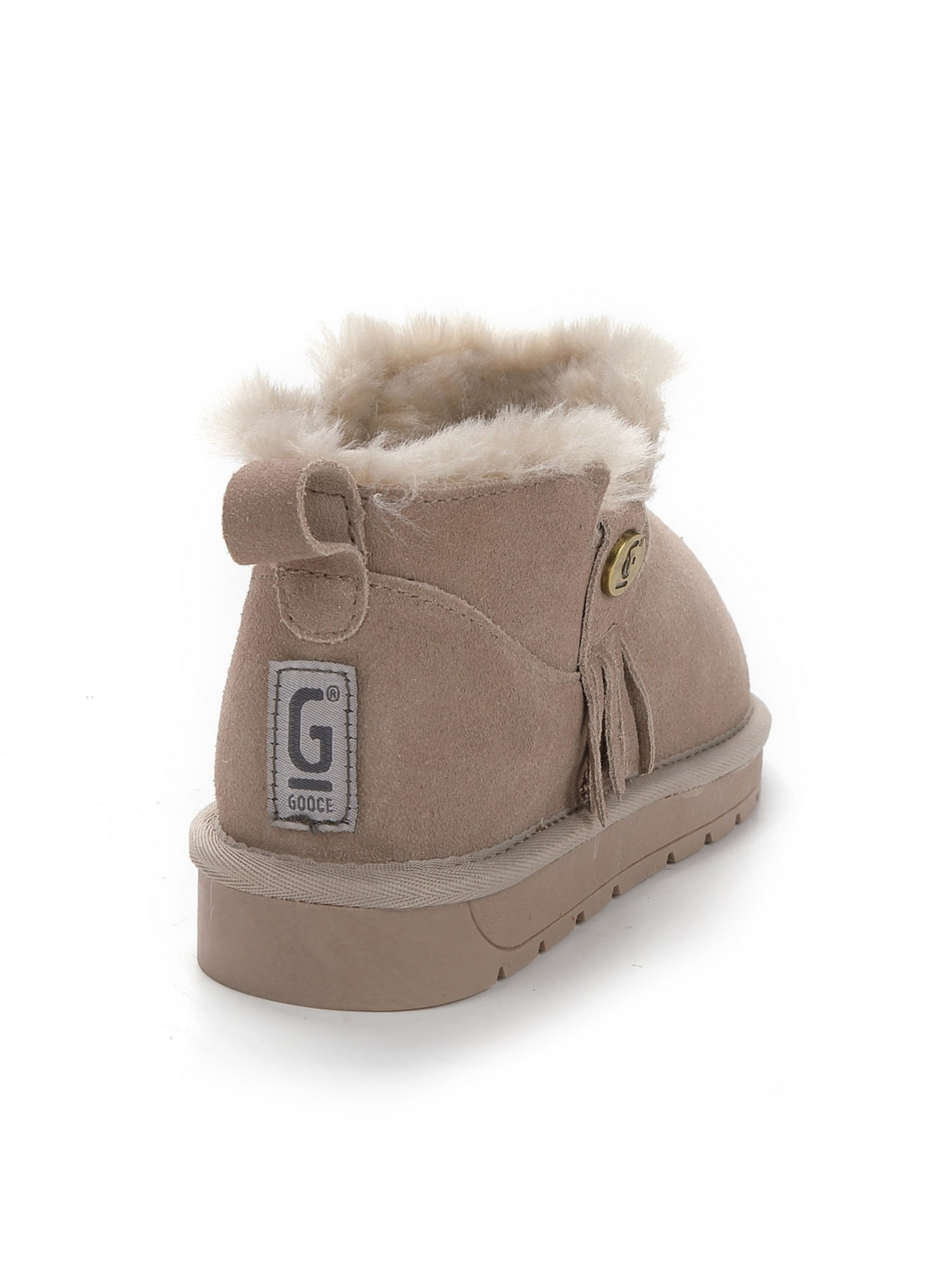 bēšs Gooce Klasiski zābaki 'Mikila'