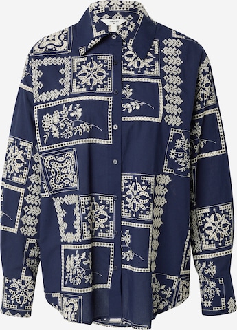 OBJECT - Blusa 'OBJDICTE' en azul: frente