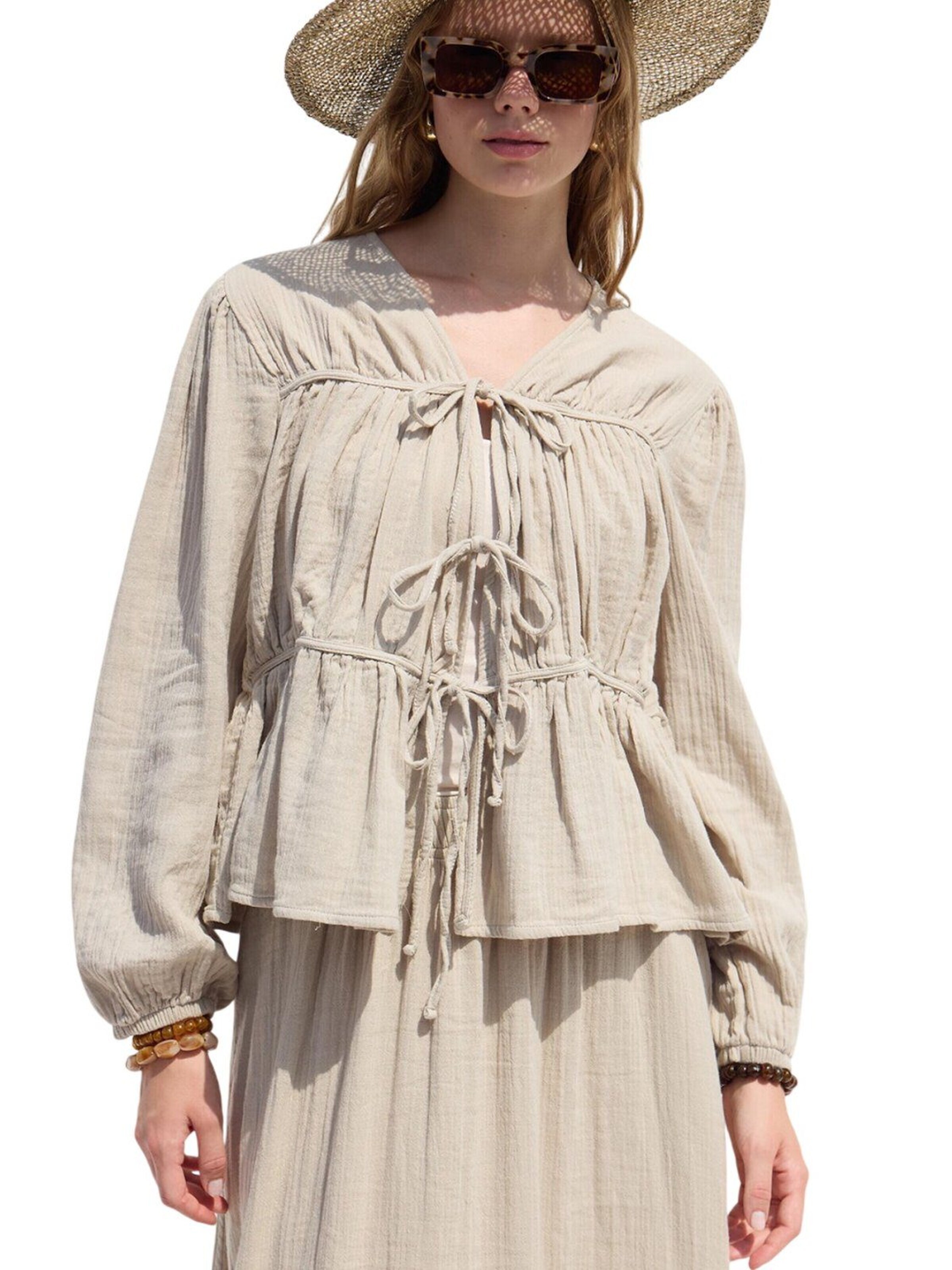 MANUKA Blouse in Wit