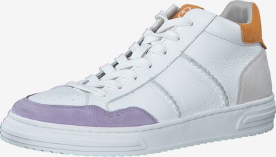 TAMARIS Zapatillas deportivas altas en lila / naranja / blanco, Vista del producto