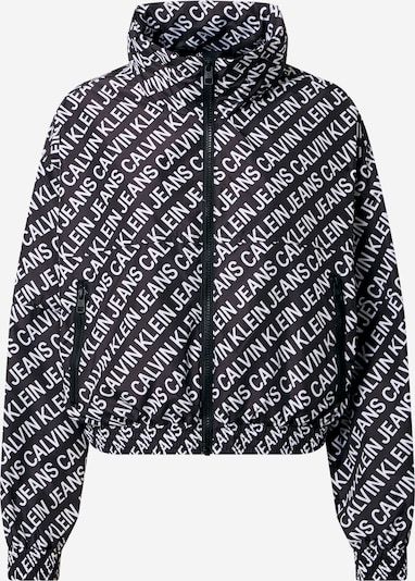 Calvin Klein Jeans Windbreaker in schwarz / weiß, Produktansicht