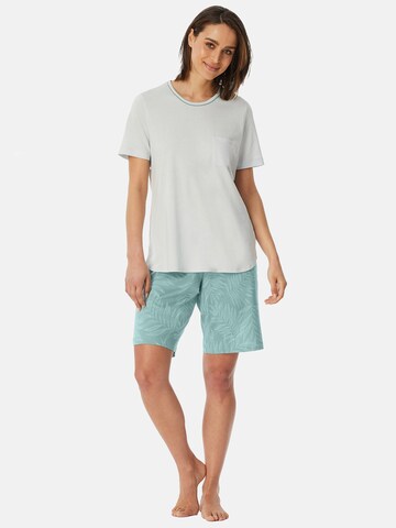 Shorty ' Comfort Nightwear ' SCHIESSER en vert : devant