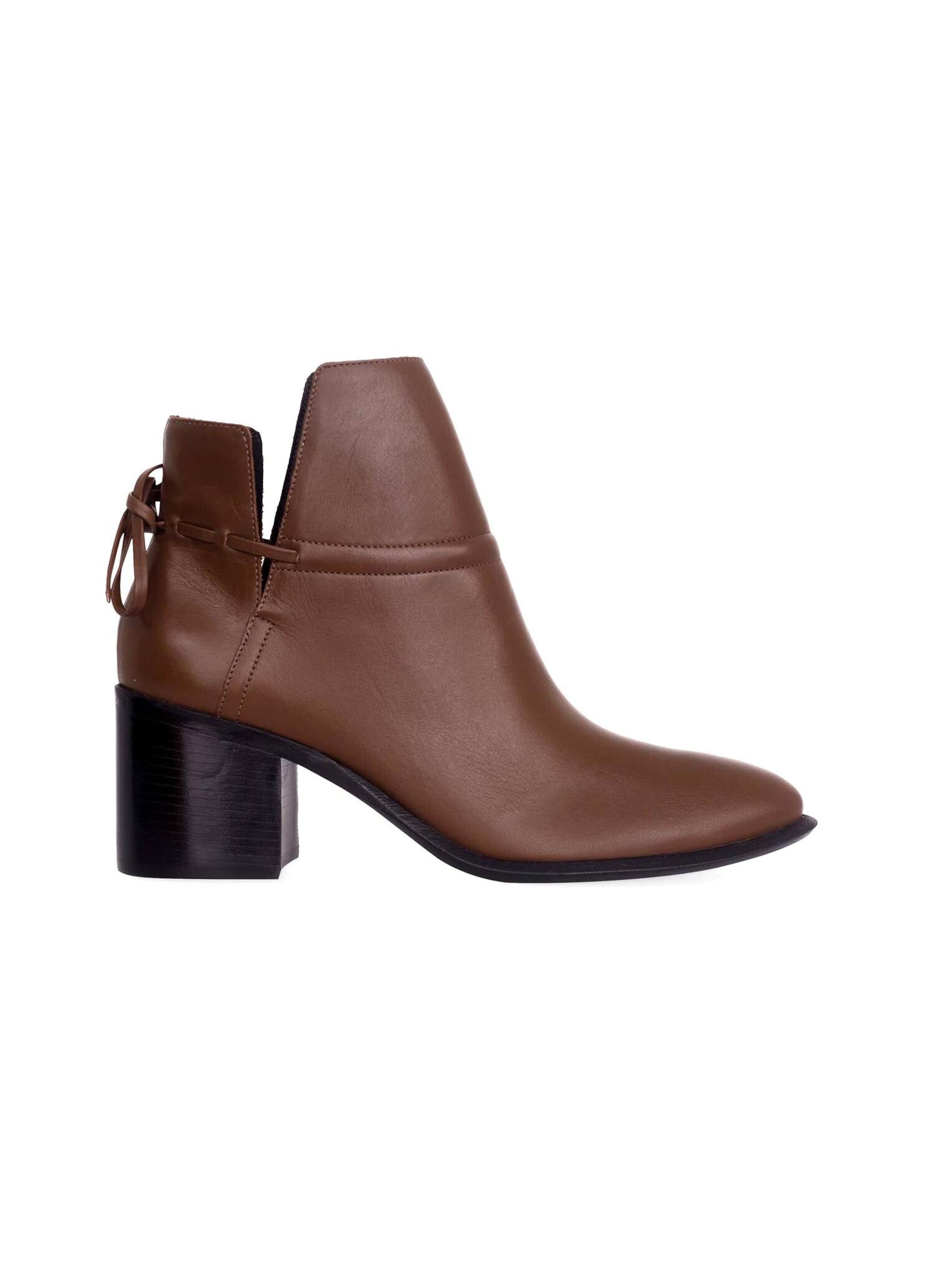 Mangara Atelier Botas de tobillo en 38/Slim en marrón, Vista del producto