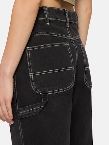 DICKIES Loosefit Džíny – modrá