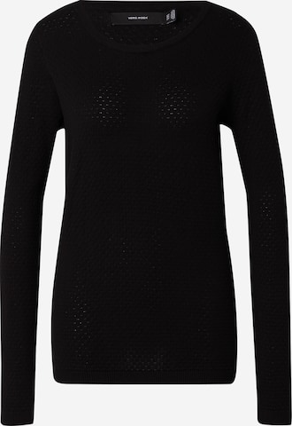 Vero Moda Tall Sweater 'CARE' in Black: front