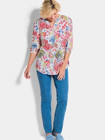 Goldner Bluse in Mischfarben