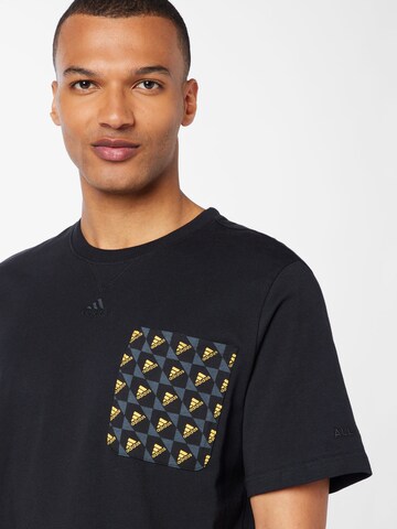 T-Shirt 'All Szn X Logomania' ADIDAS SPORTSWEAR en noir