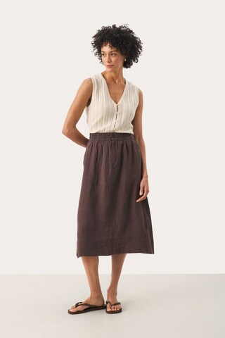 Part Two Skirt 'RehanaPW' in Brown
