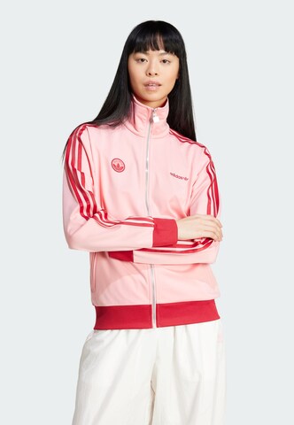 Giacca di felpa 'Firebird' di ADIDAS ORIGINALS in rosa: frontale