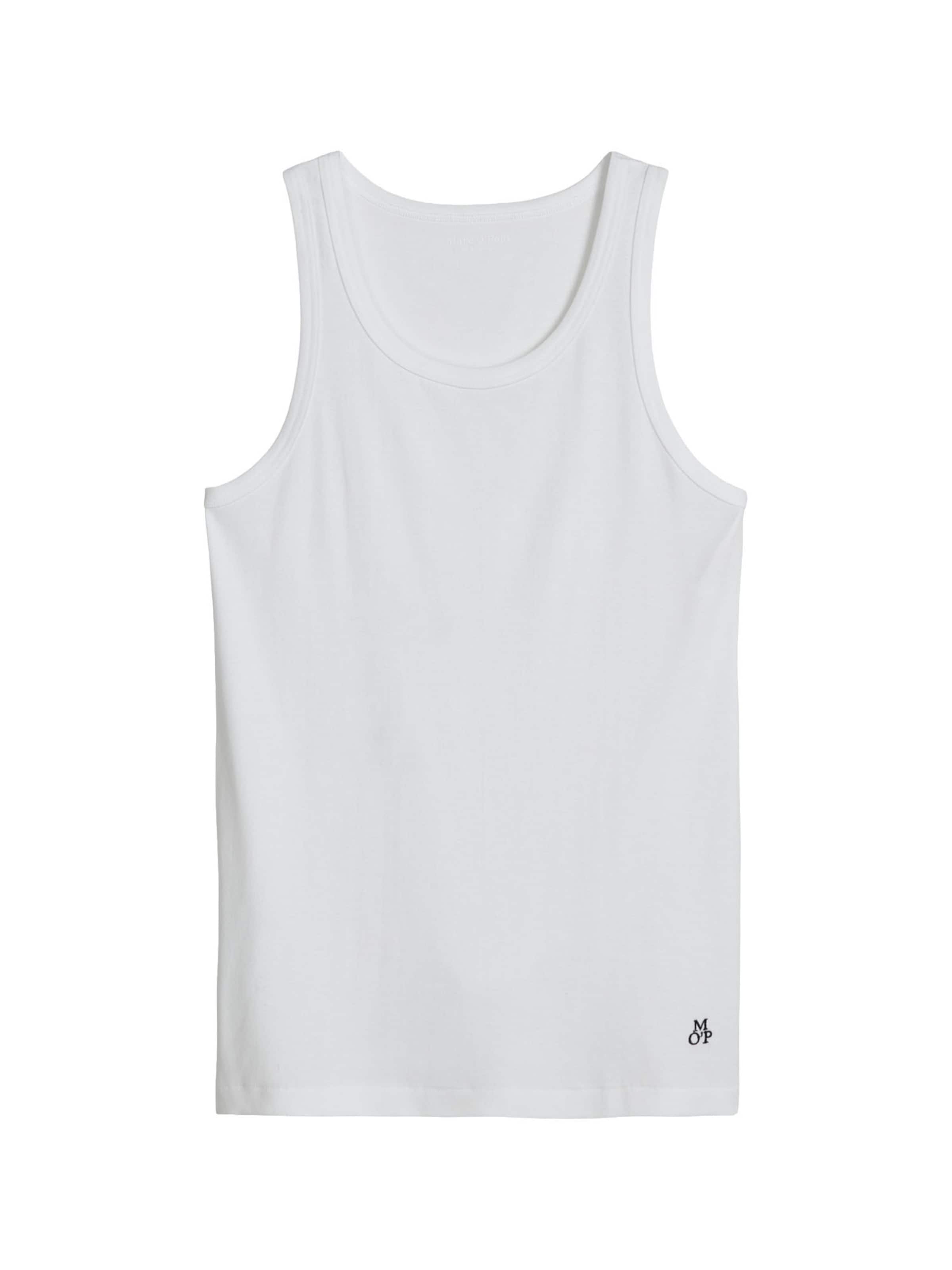 Marc O'Polo Undershirt ' classic ' in White