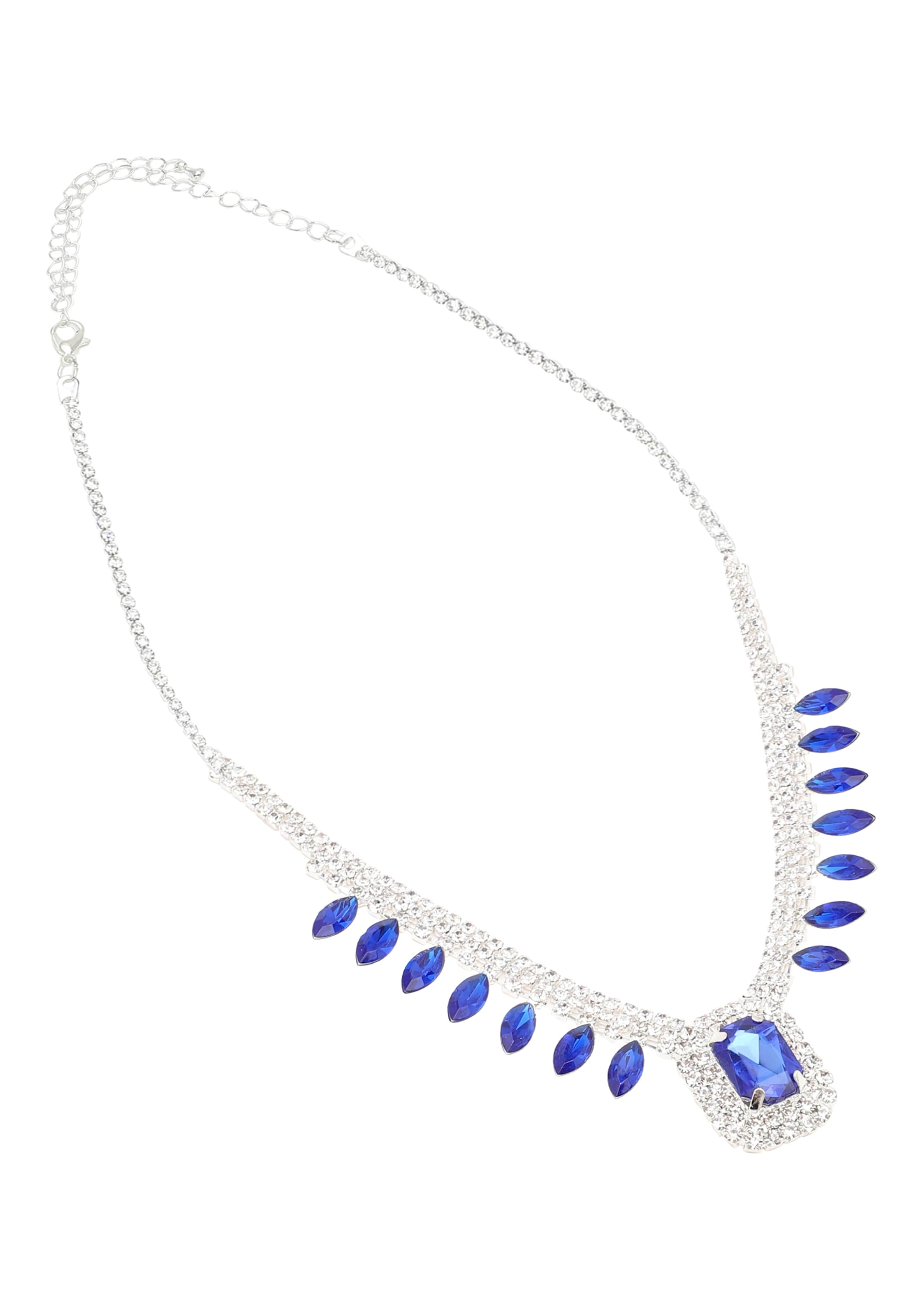 SOHI Комплект украшений 'Annamaria' в Серебристый