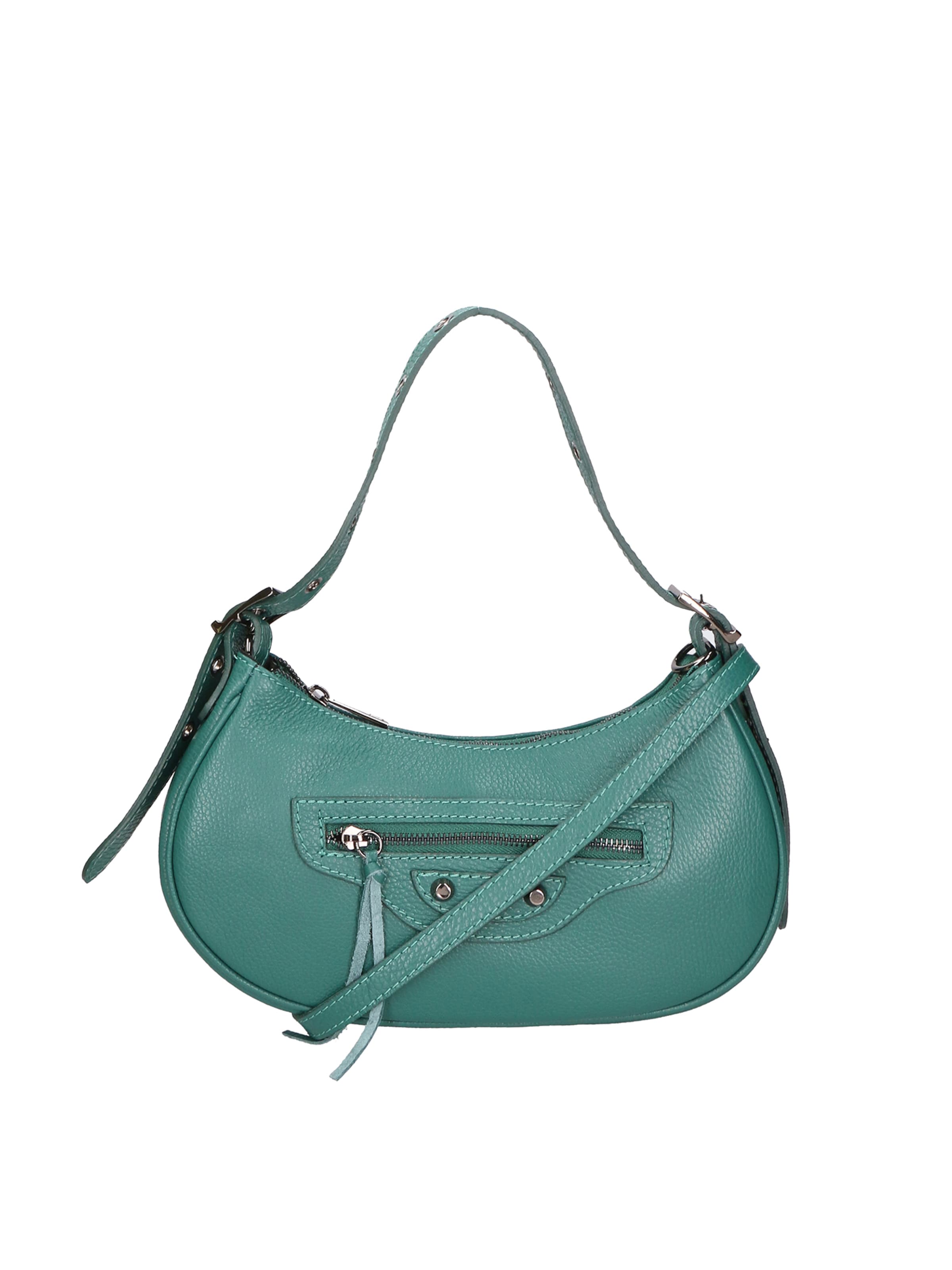 Borsa a spalla di Gave Lux in blu: frontale