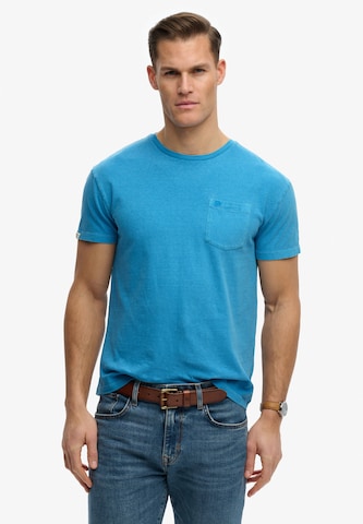 Superdry & Co Shirt in Blauw: voorkant