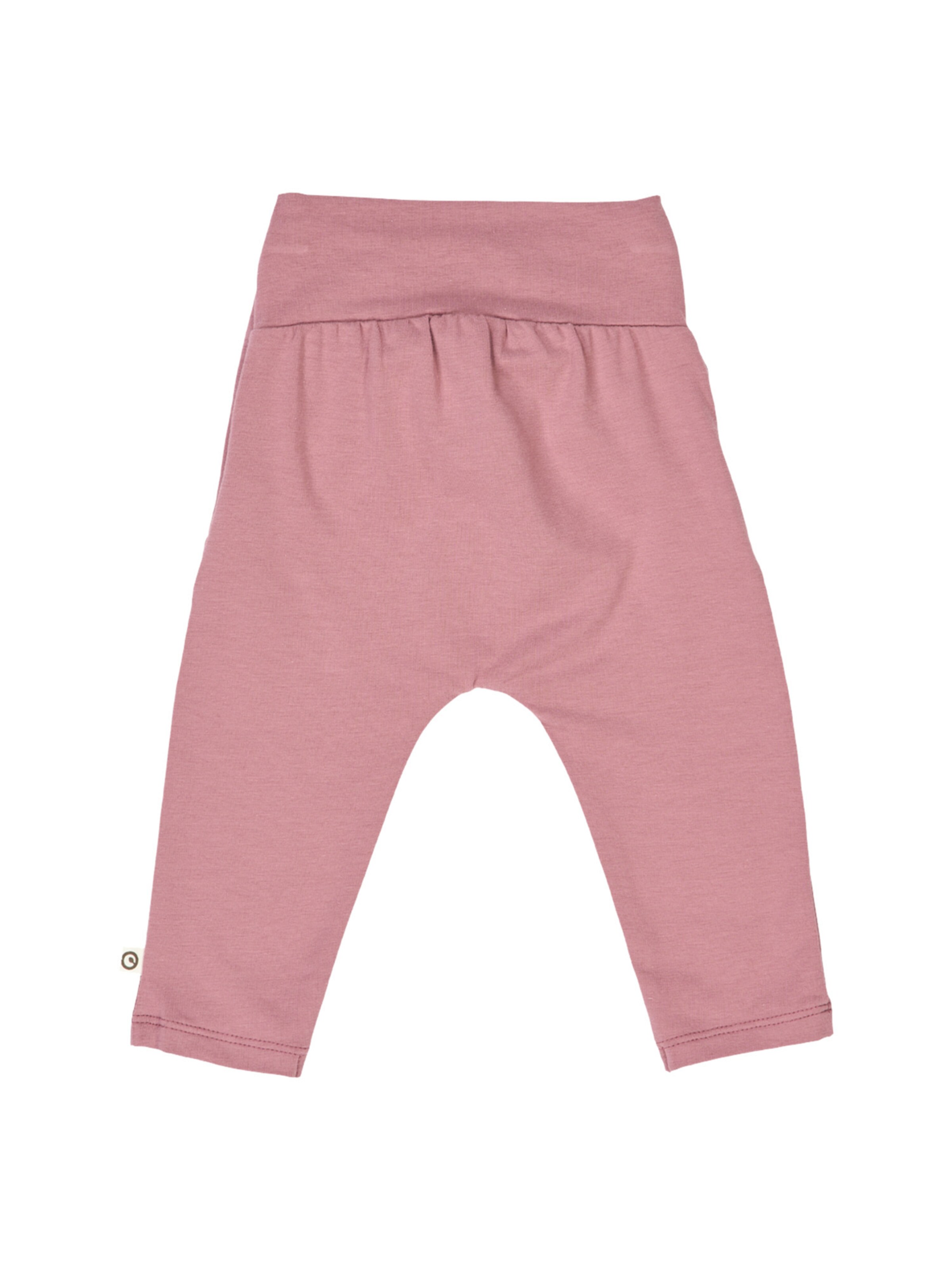 Müsli by GREEN COTTON Regular Trousers in Pink