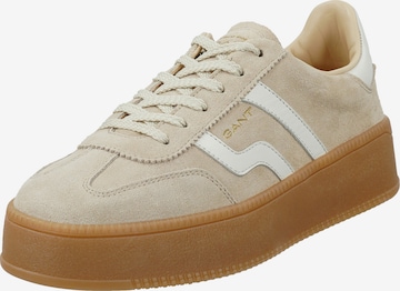 Sneaker bassa 'Cuzmani' di GANT in beige: frontale