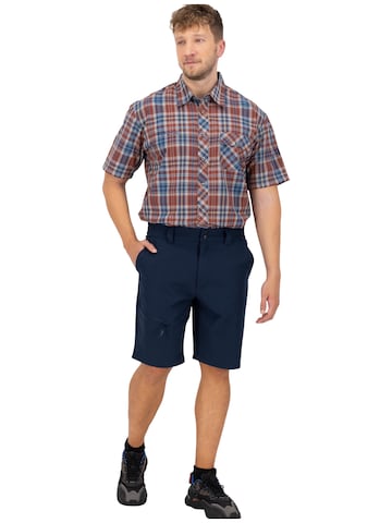 deproc Slimfit Udendørsbukser 'Trekkingshorts Kentville MEN Bermuda Outdoorhose Funktionshose Shorts' i blå