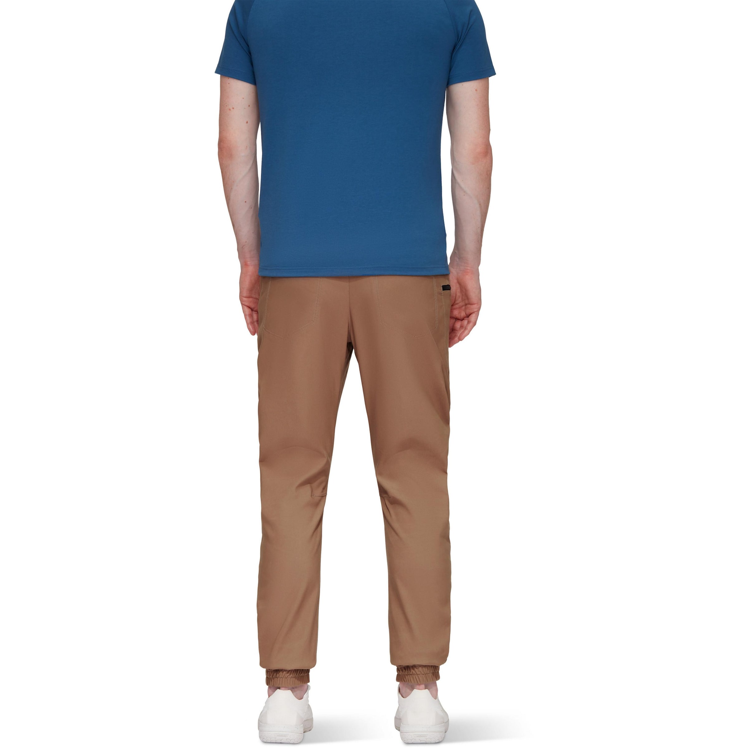 MAMMUT Tapered Outdoor Pants 'Massone' in Brown