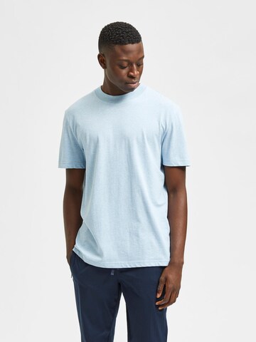 Maglietta 'Colman' di SELECTED HOMME in blu: frontale