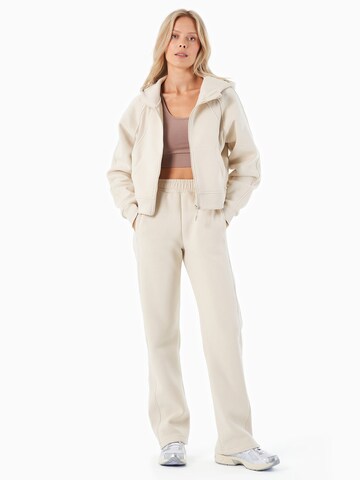 Organication Sweatjacke in Weiß