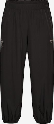 Loosefit Pantaloni sportivi 'CLARA' di Active by Zizzi in nero: frontale