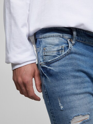 Skinny Jean Pull&Bear en bleu