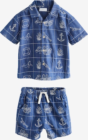 Set Next en bleu : devant