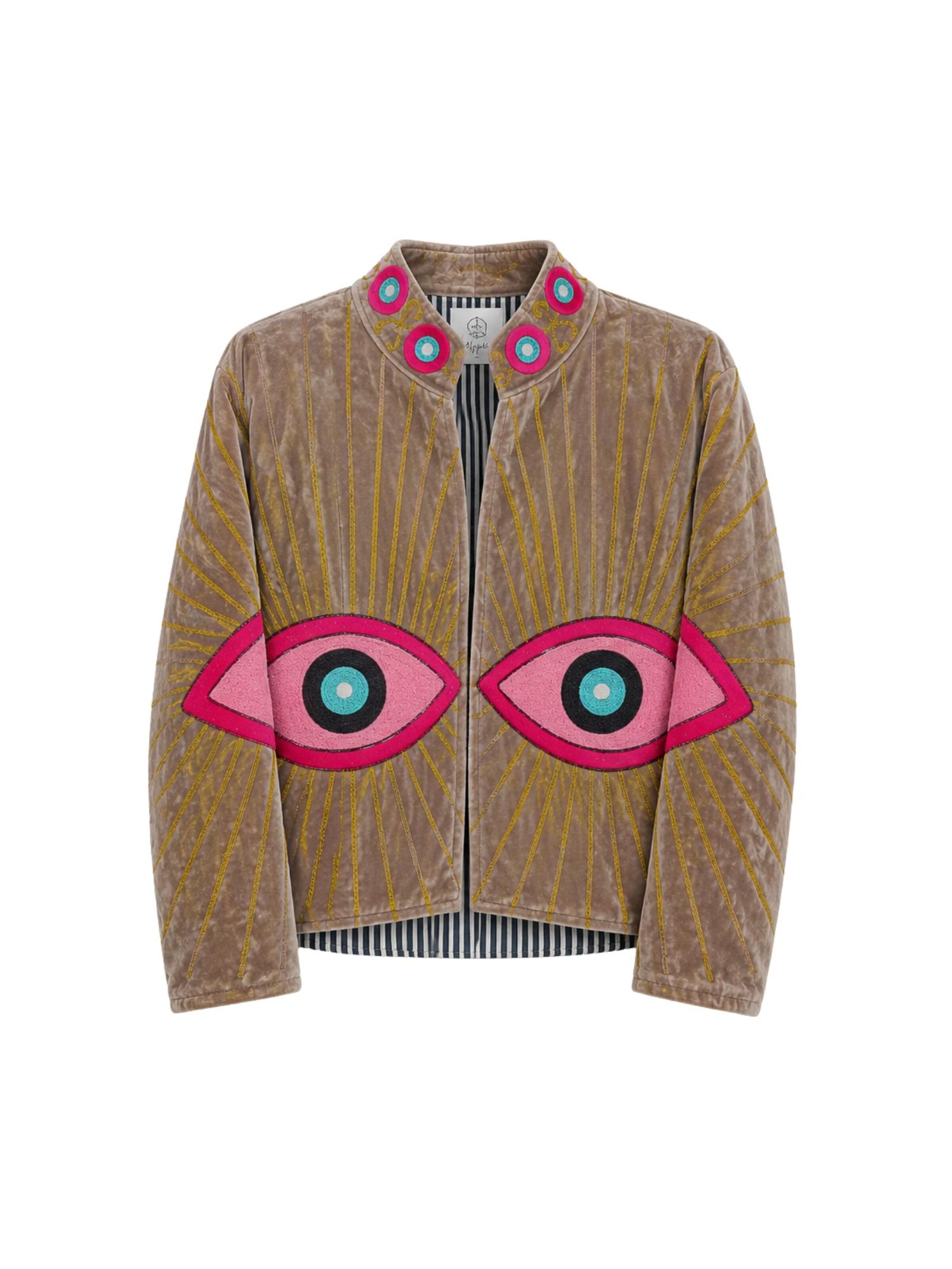 ASHINDIA Between-Season Jacket 'Susi' in Brown: front