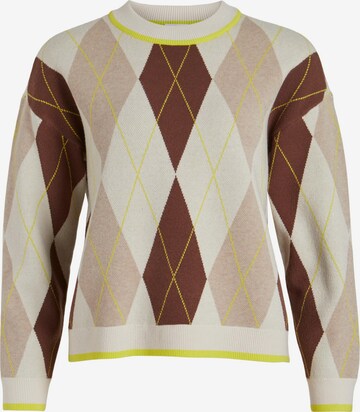 VILA Sweater 'ARGIE' in White: front