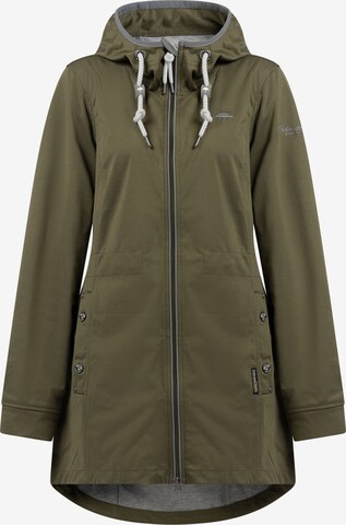 Schmuddelwedda Performance Jacket in Green: front