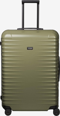 TITAN Trolley 'OVERSEAS' in Grün: Vorderseite